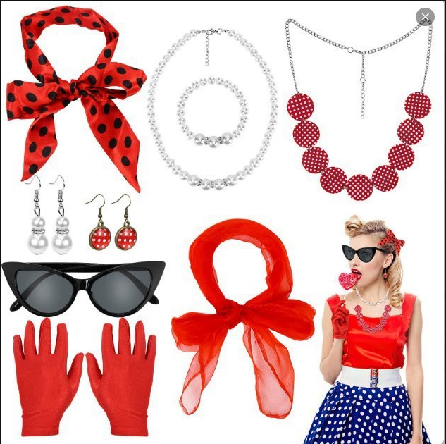 เครื่องประดับชุดแต่งกายสไตล์ยุ - Women'S Accessories In The 1950S บทวิจารณ์และราคา